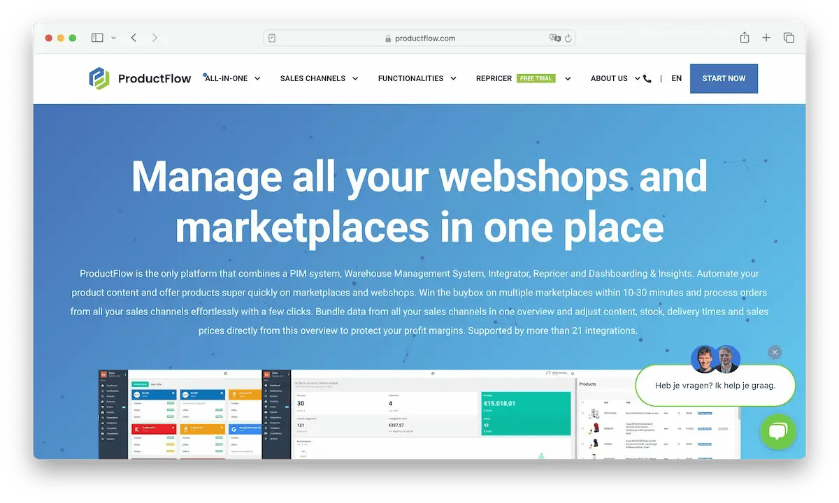 Top Channable alternatieven - ProductFlow