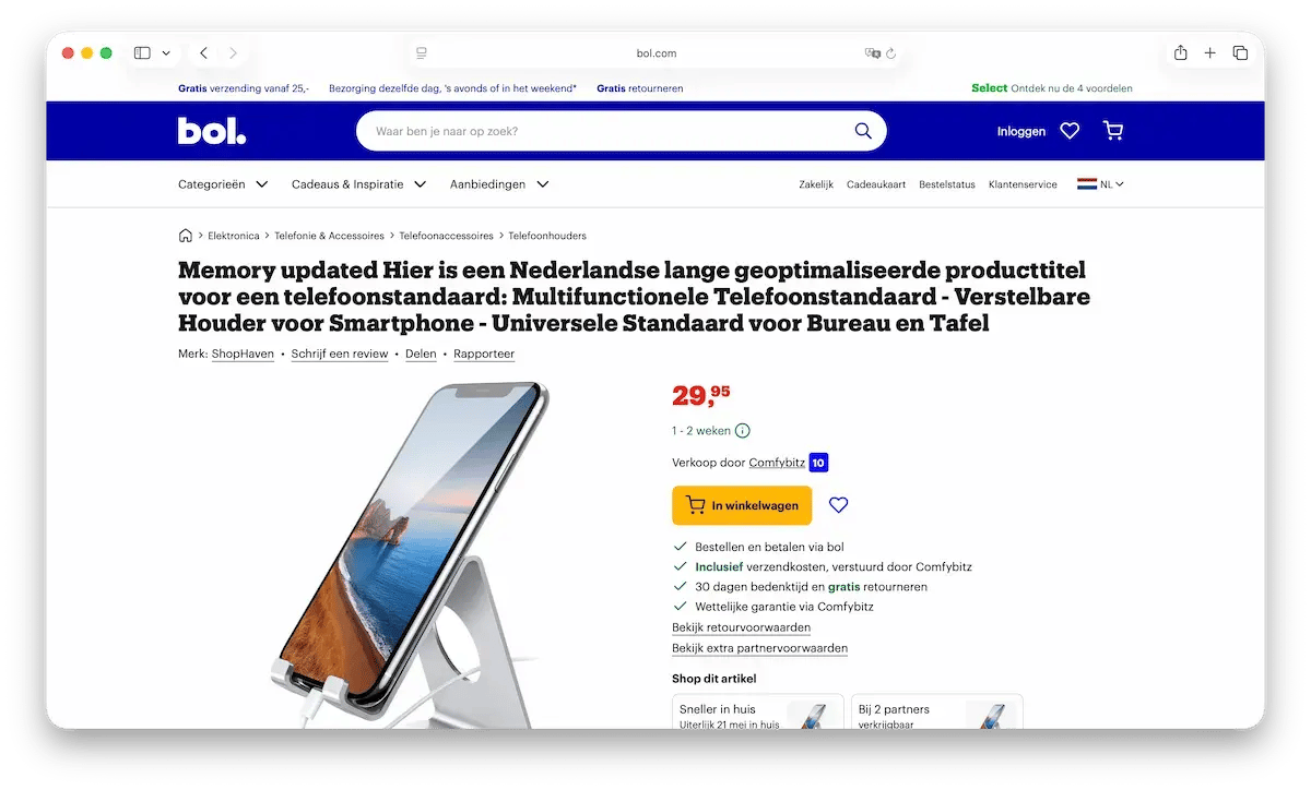 AI-gebruik voor productdata