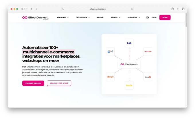 effectconnect-integraties-website