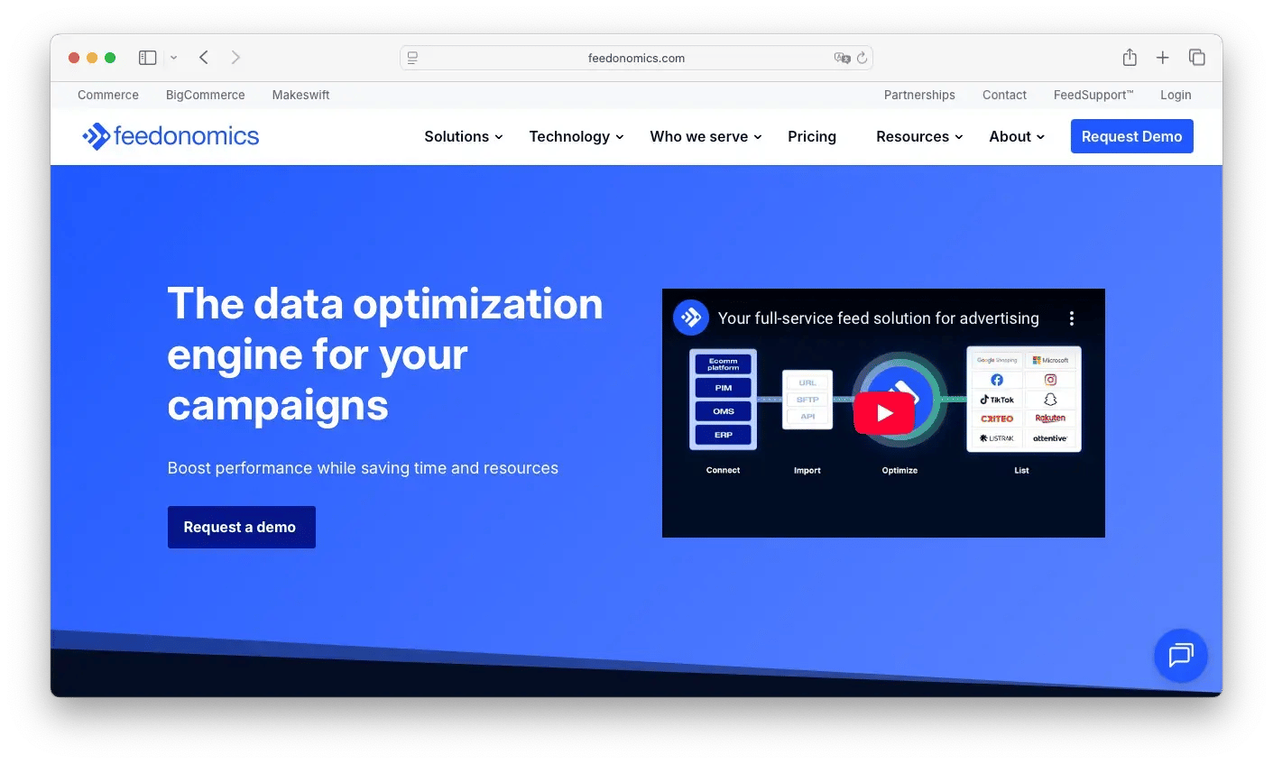 Channable feed management review & alternatieven - Feedonomics