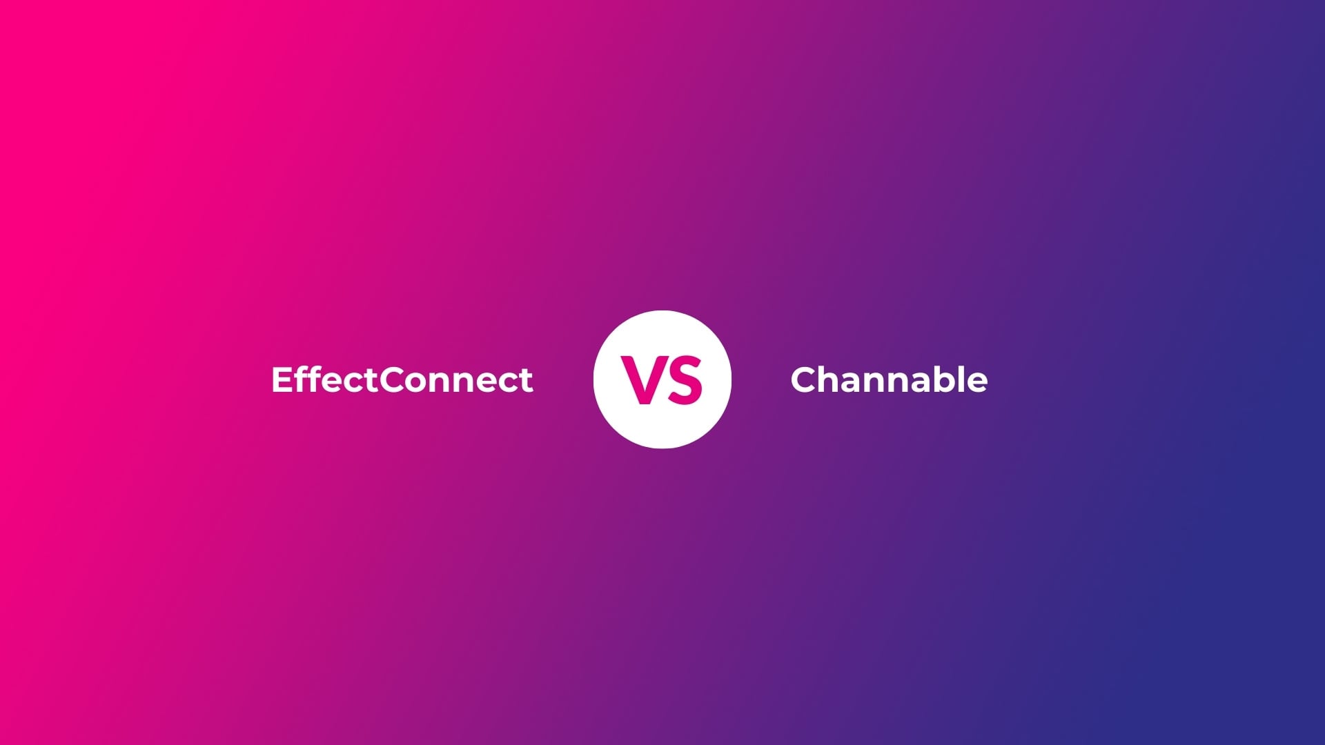 Channable Rosh EffectConnect vs. Channable - A comparison of both integrators